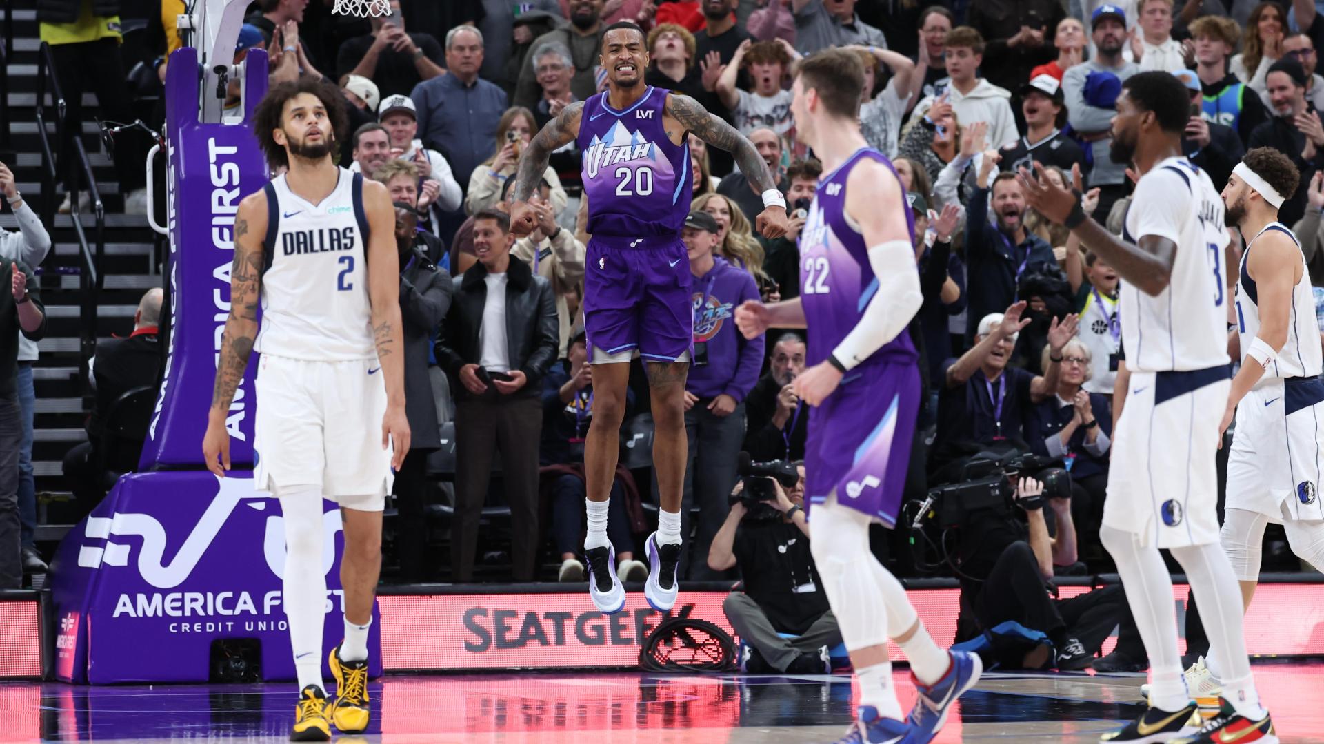 John Collins throws down clutch slam in chaotic ending