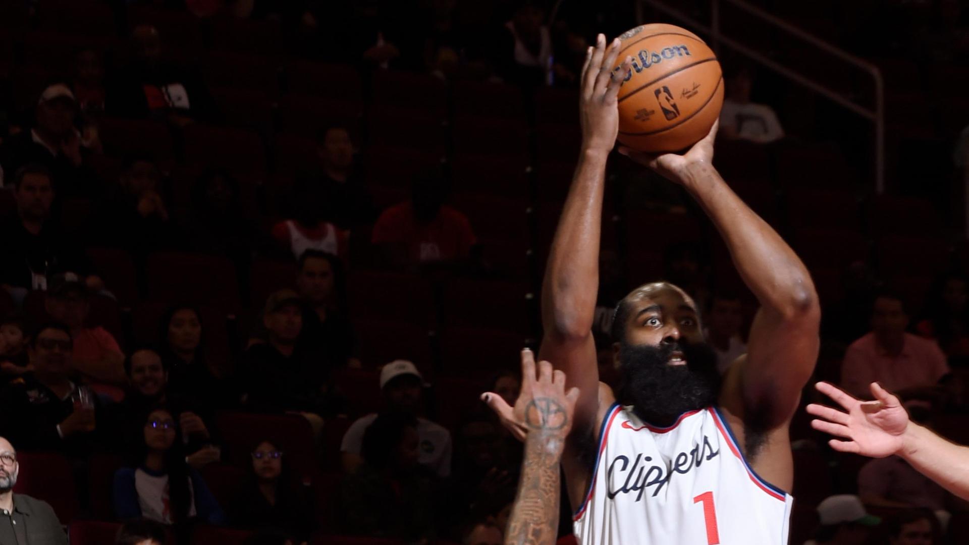 James Harden draws level with Ray Allen on all-time NBA 3-point list