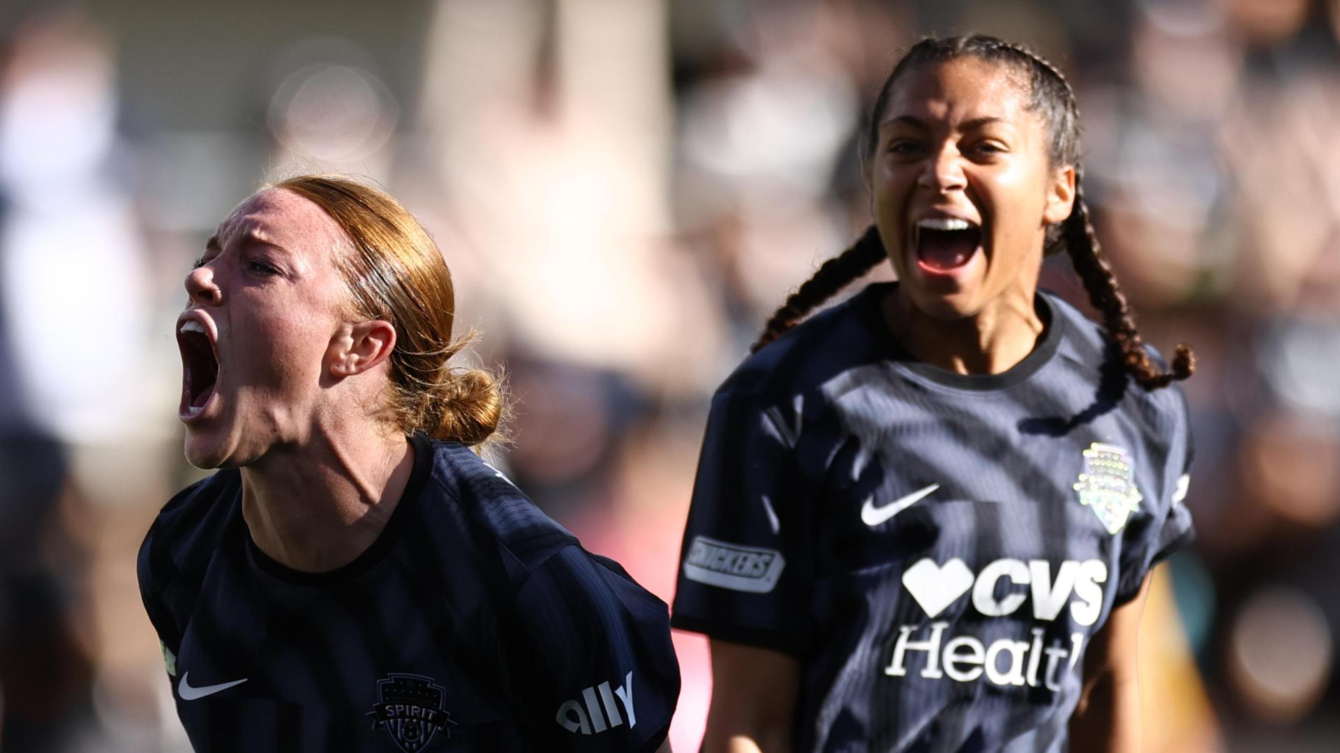 Hal Hershfelt scores equalizer goal in stoppage time for Washington Spirit