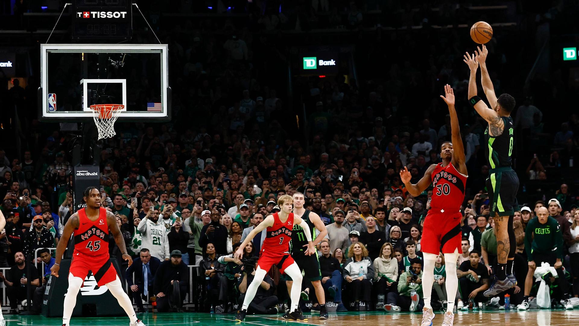 Celtics down Raptors after Tatum's game-winning buzzer-beater