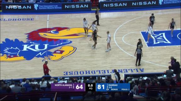 Kansas Jayhawks vs. North Alabama Lions - Game Highlights - ESPN Video