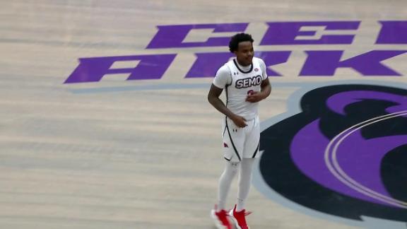 BJ Ward knocks down long 3-pointer vs. Central Arkansas Bears - ESPN Video