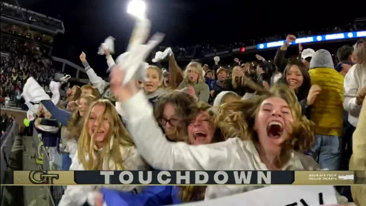 Georgia Tech fans erupt as Aaron Philo wins it late vs. NC State