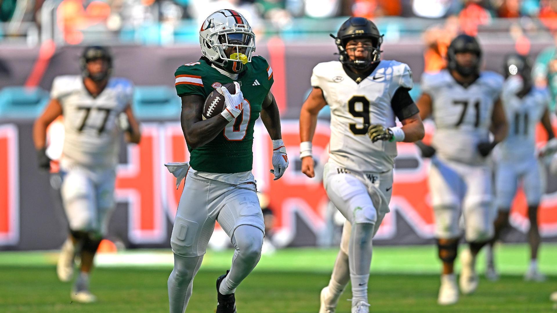 Pick-six! Miami takes Hank Bachmeier INT to the house