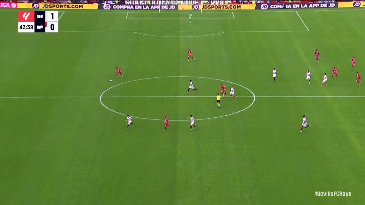 Unai López sees red against Sevilla