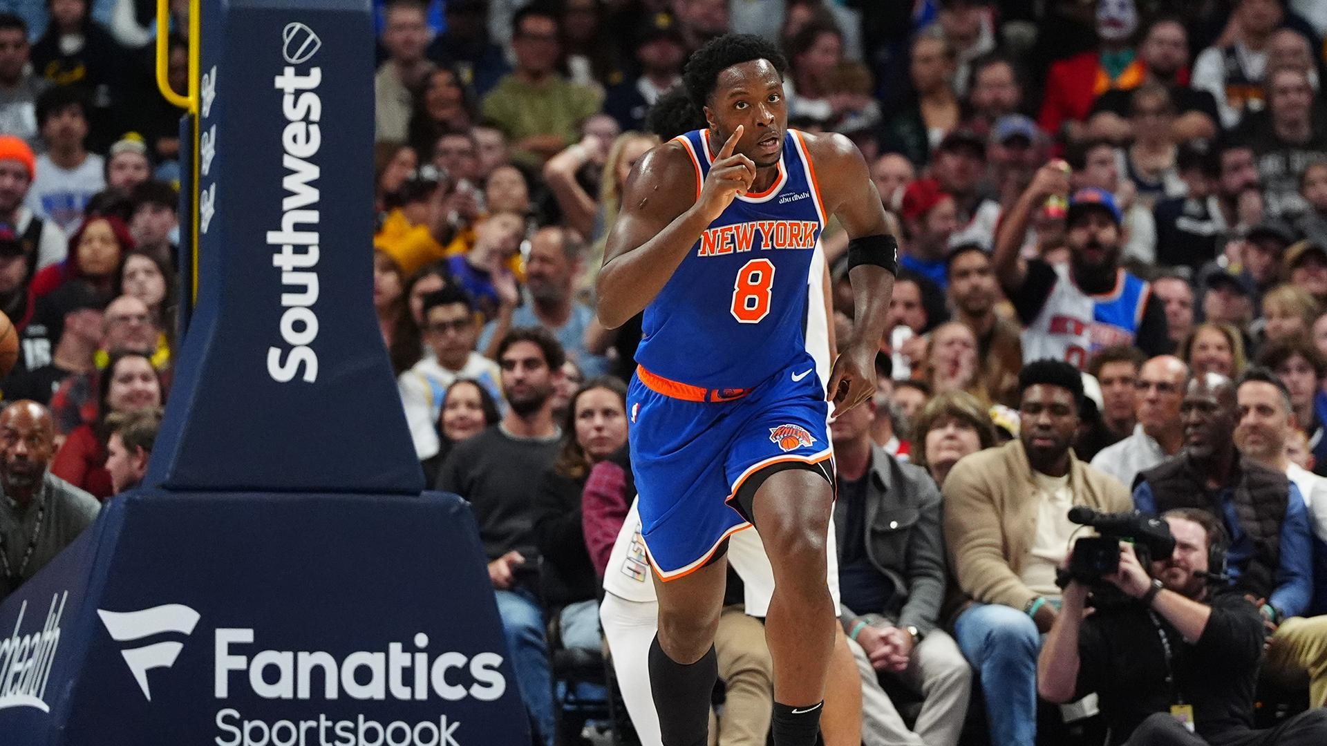 Anunoby goes off for career-high 40 points in Knicks' win