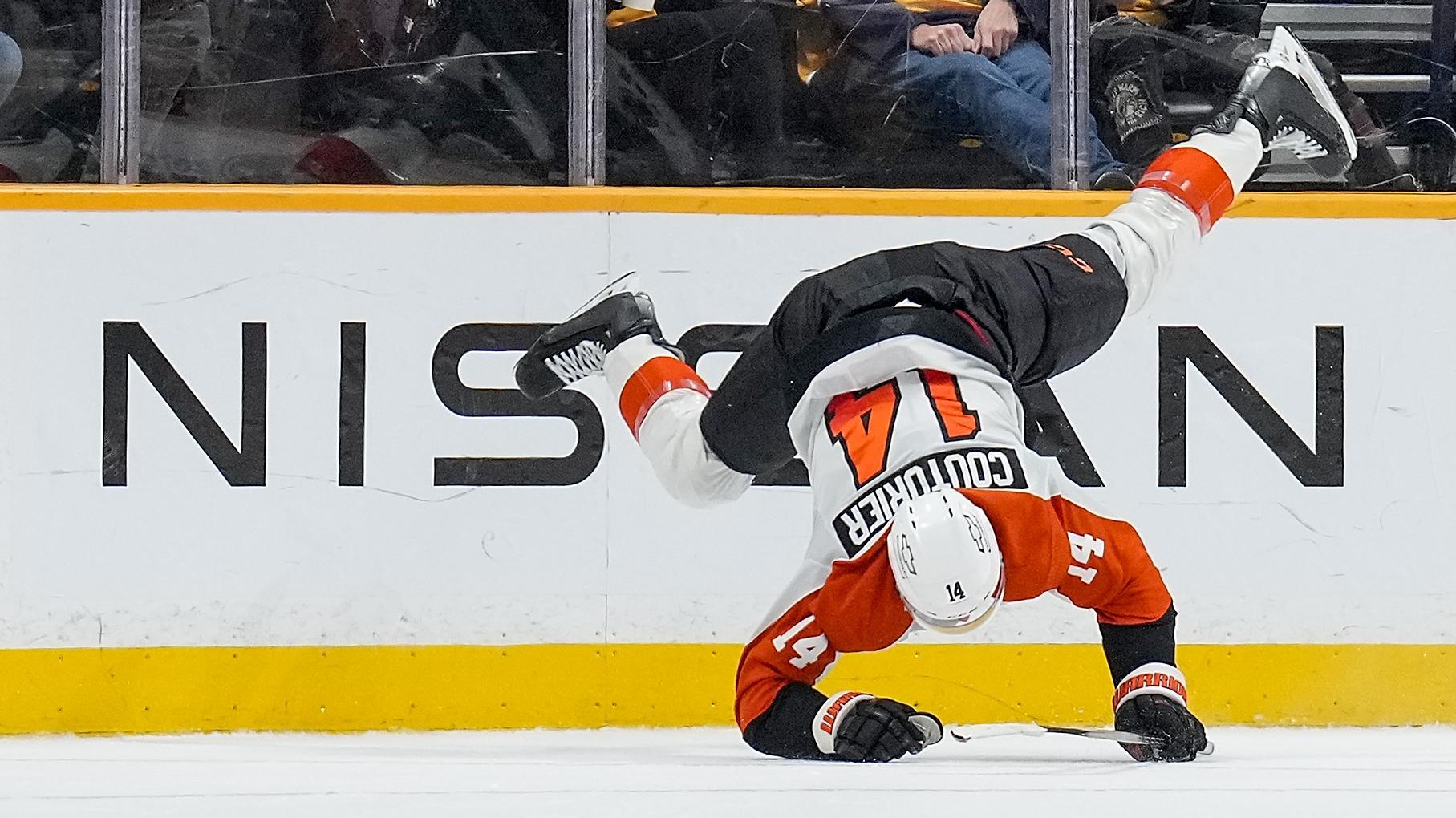 Sean Couturier completes dramatic win for Flyers in OT