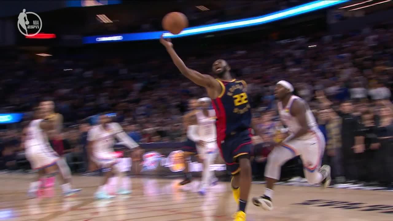 Wiggins comes up short on tying layup