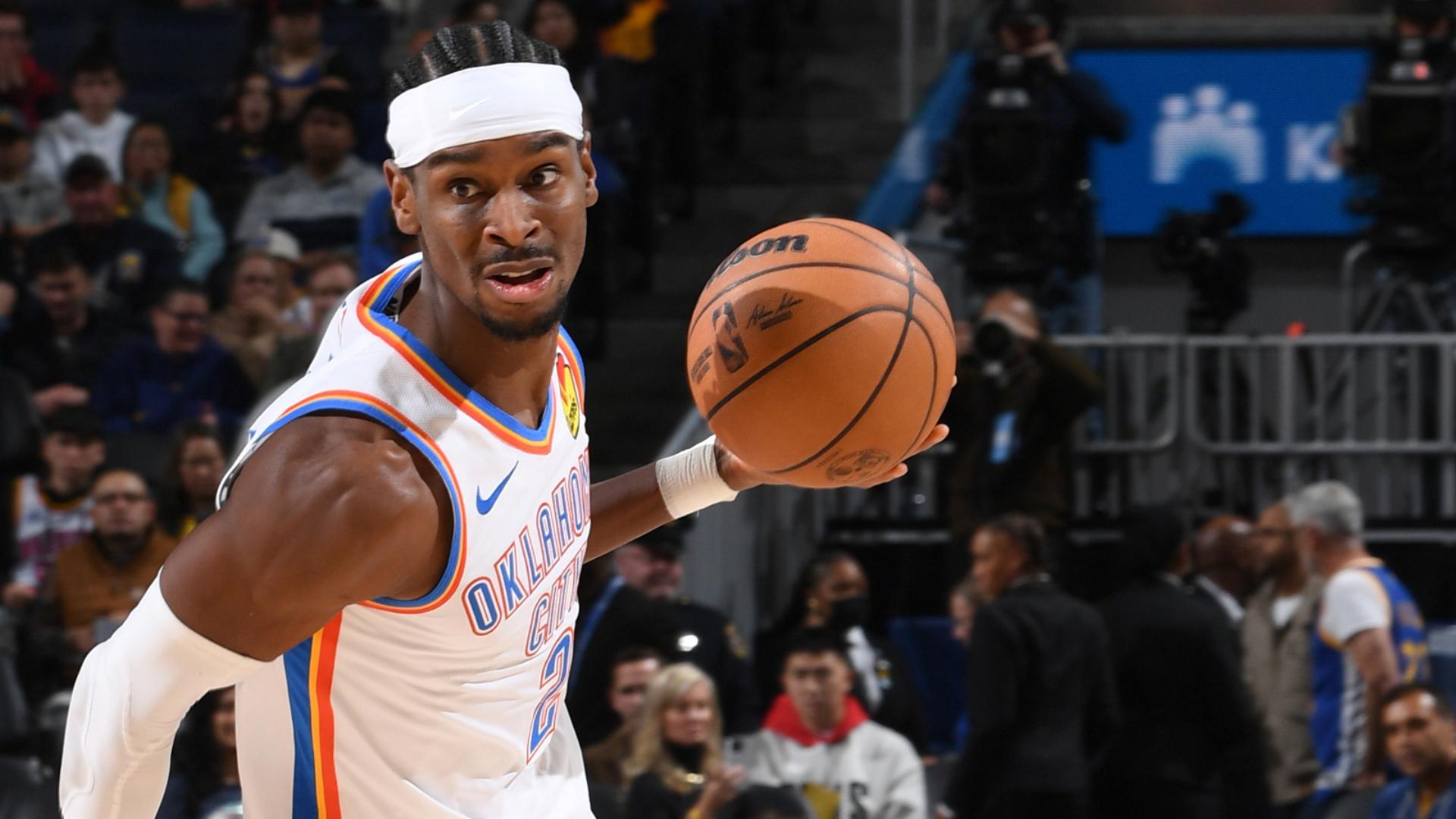 SGA drops 35 points as OKC hangs on vs. Golden State