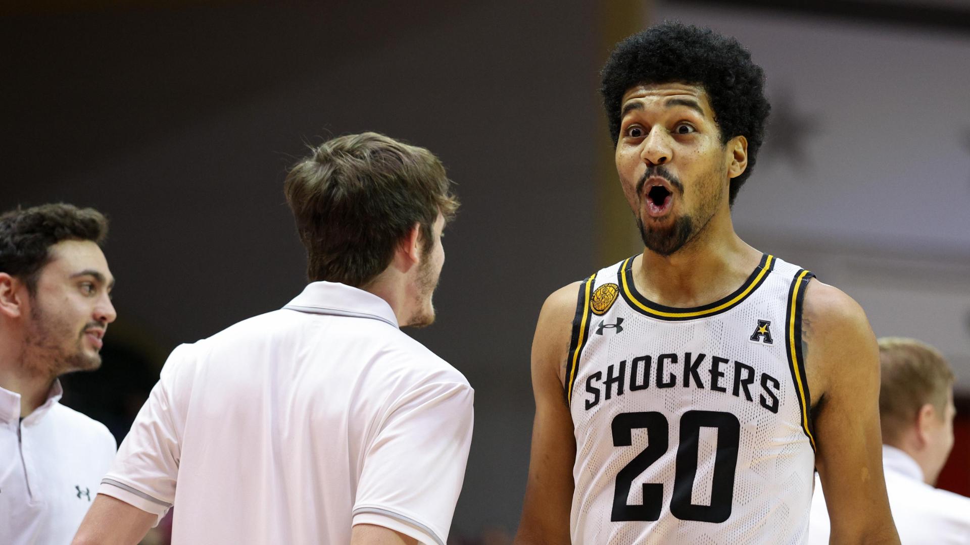Harlond Beverly hits a 3-pointer to send the Shockers into OT