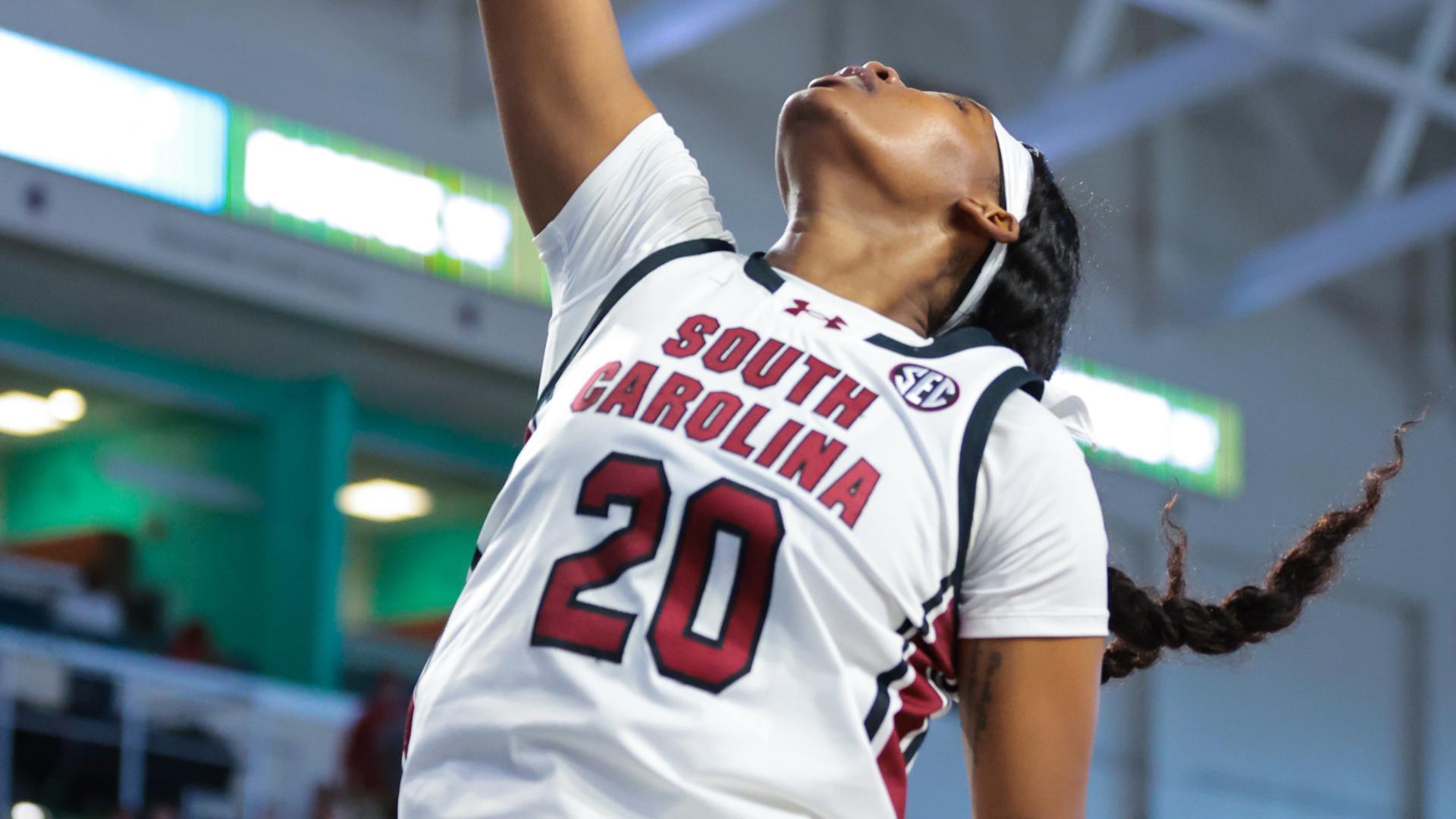 No. 4 South Carolina defeats No. 15 Iowa State by 40 points