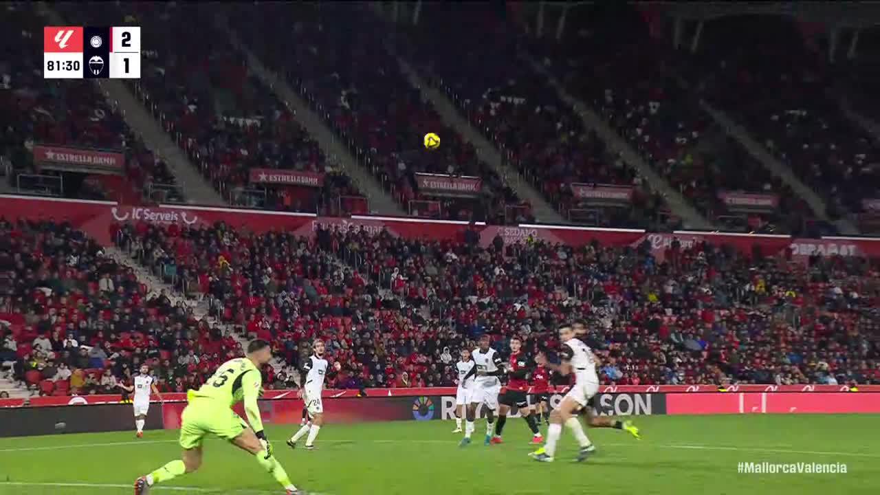 Abdón Prats' header wins it for Mallorca