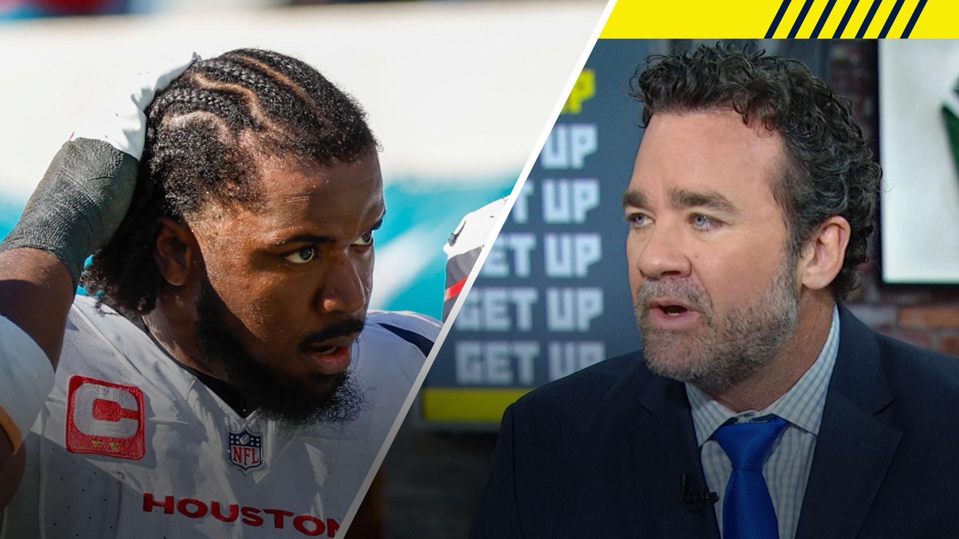 Jeff Saturday: Azeez Al-Shaair's suspension 'more than fair'