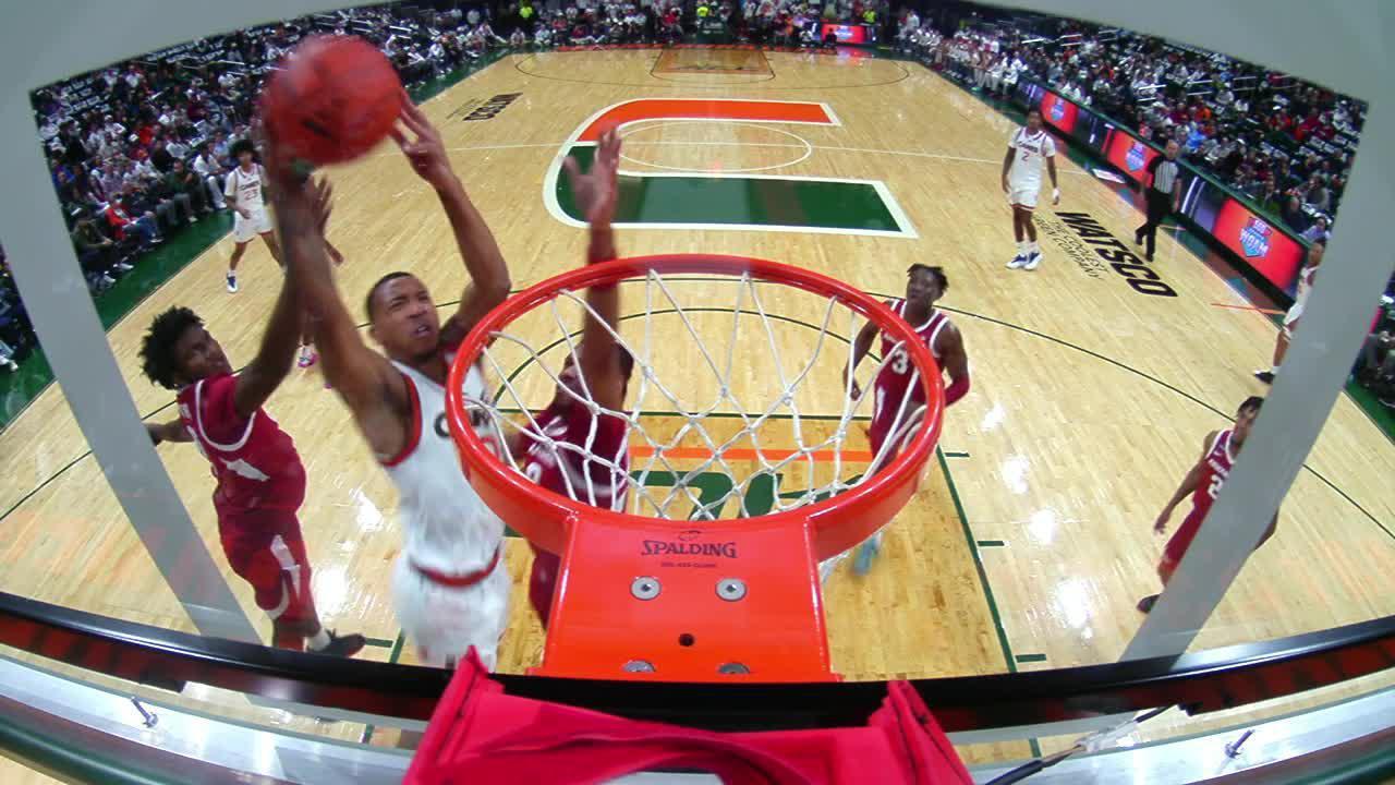 Matthew Cleveland throws down a vicious flush for Miami