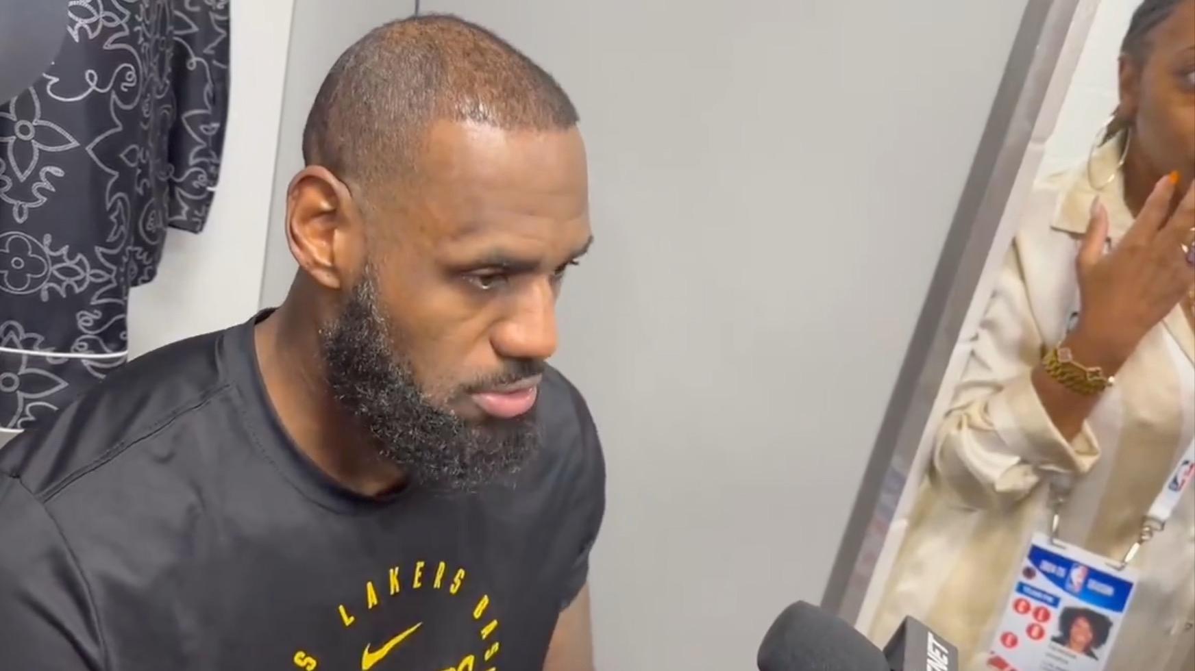 LeBron on Lakers' struggles: 'All of us have to take accountability'
