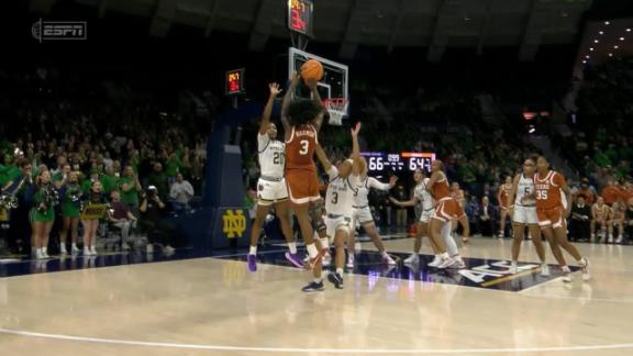 Rori Harmon ties the score late for Texas - ESPN Video