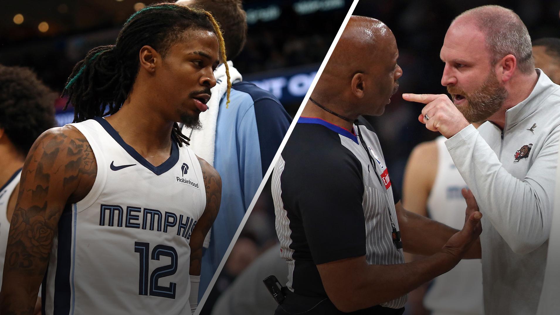 Grizzlies coach furious after Ja Morant ejected