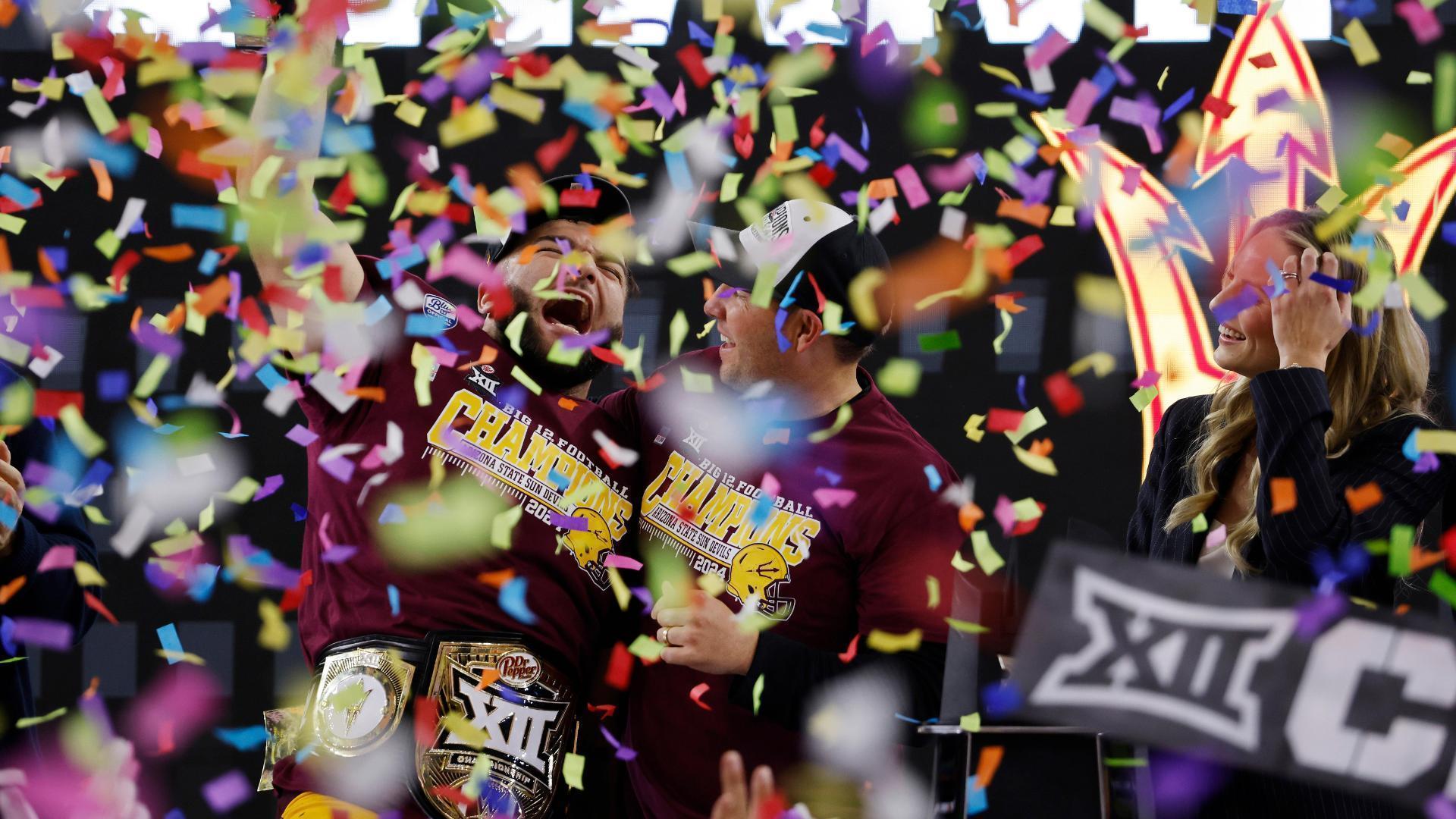 Arizona State punches ticket to CFP with first Big 12 title