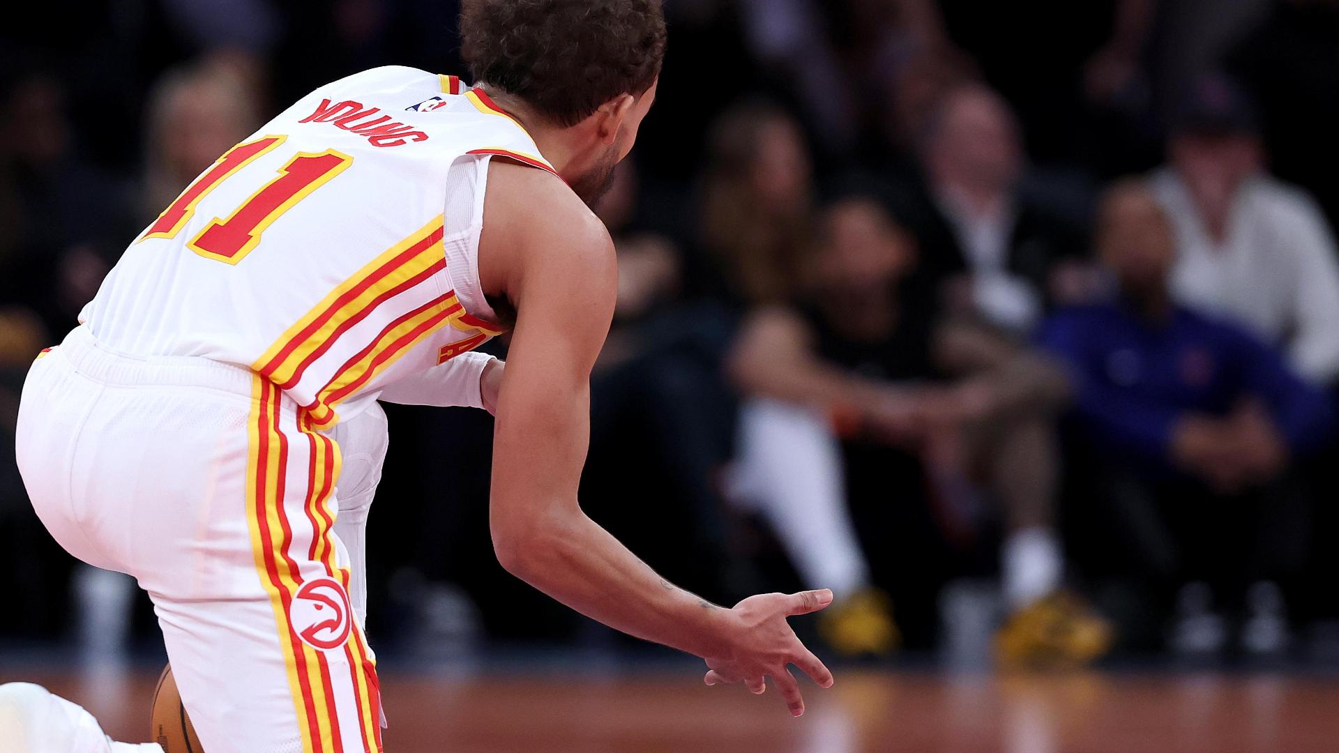 Trae Young plays villain at MSG as Hawks oust Knicks from NBA Cup