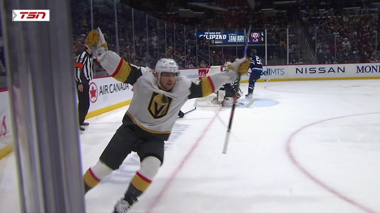 Ivan Barbashev nets OT winner for Golden Knights