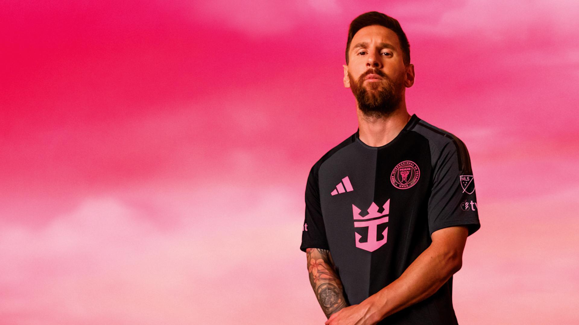 Lionel Messi dons Inter Miami's new Fortitude kit