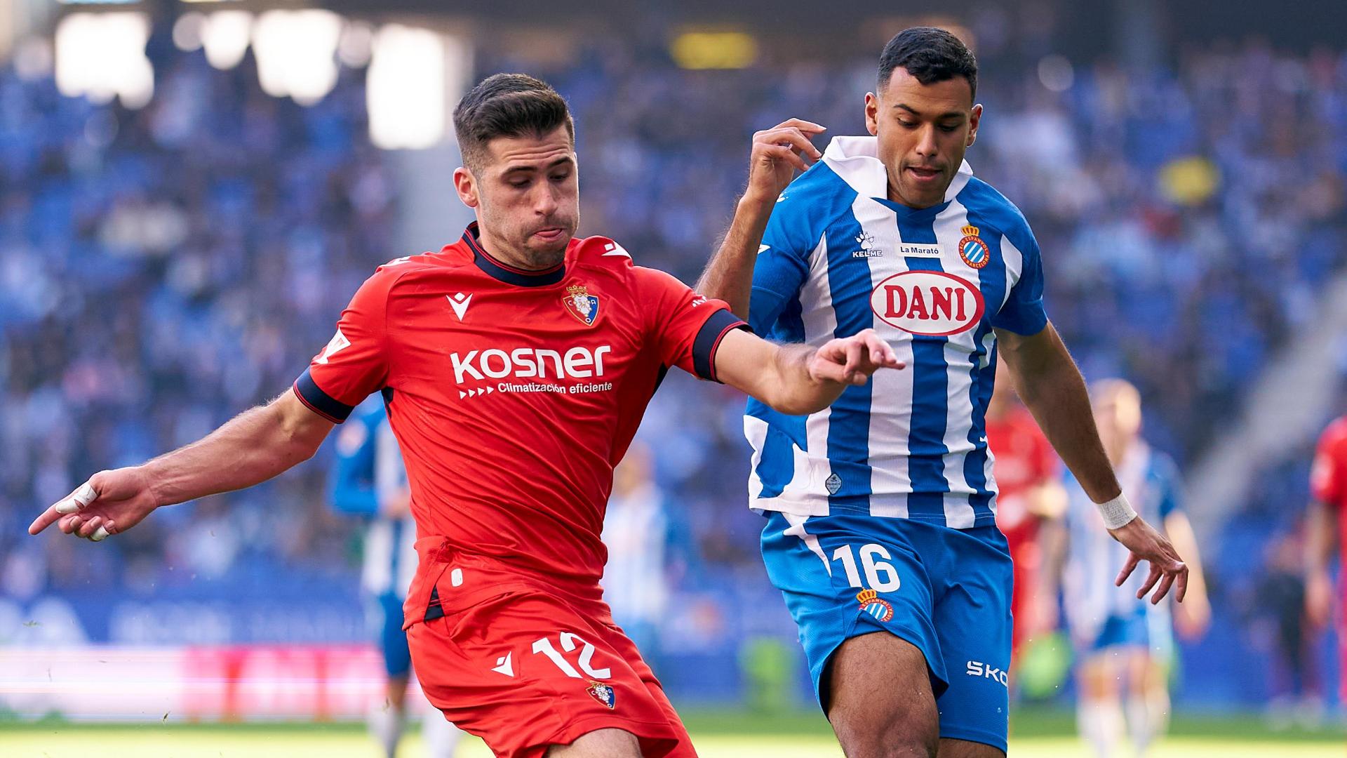 Espanyol hold Osasuna to a scoreless draw at home