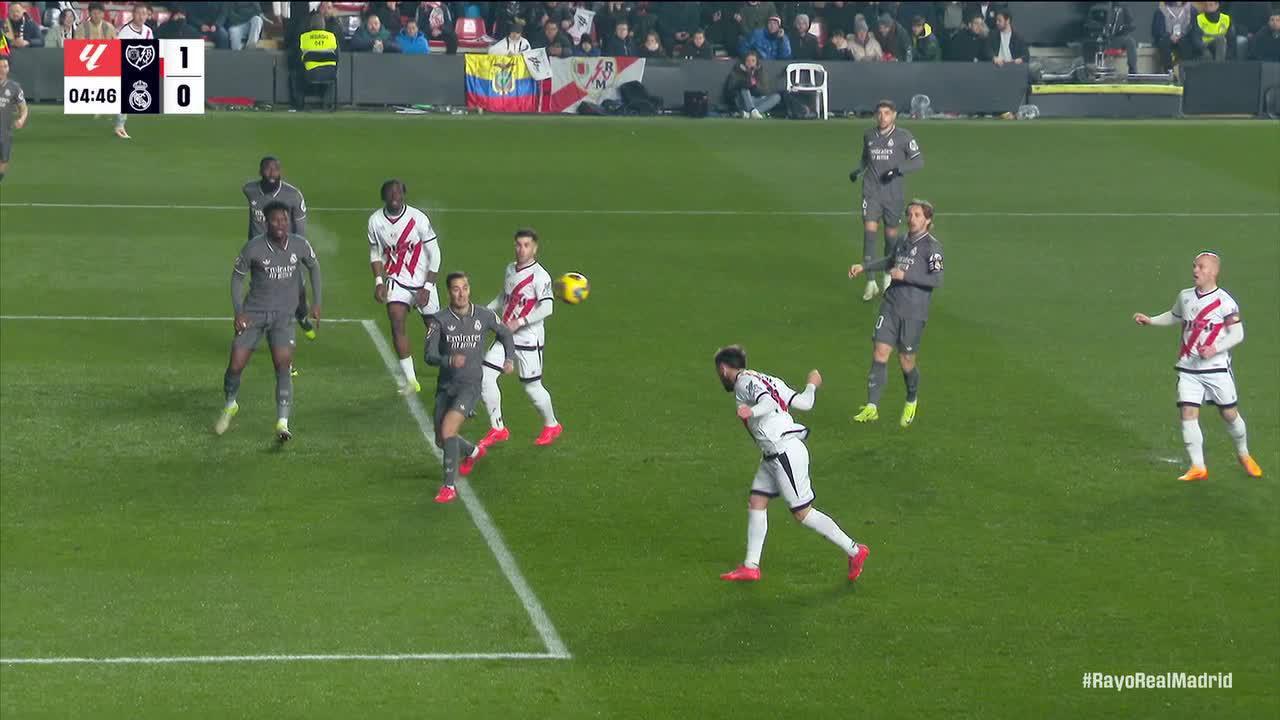 Unai López gives Rayo Vallecano shock early lead vs. Real