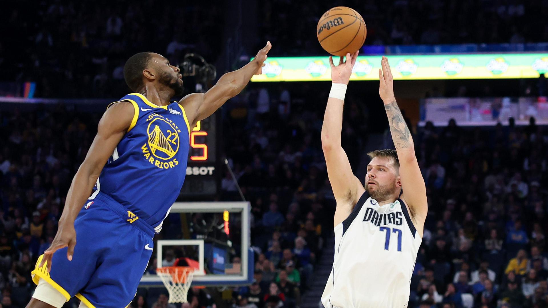 Luka notches 45-point triple-double in pointsfest vs. Warriors