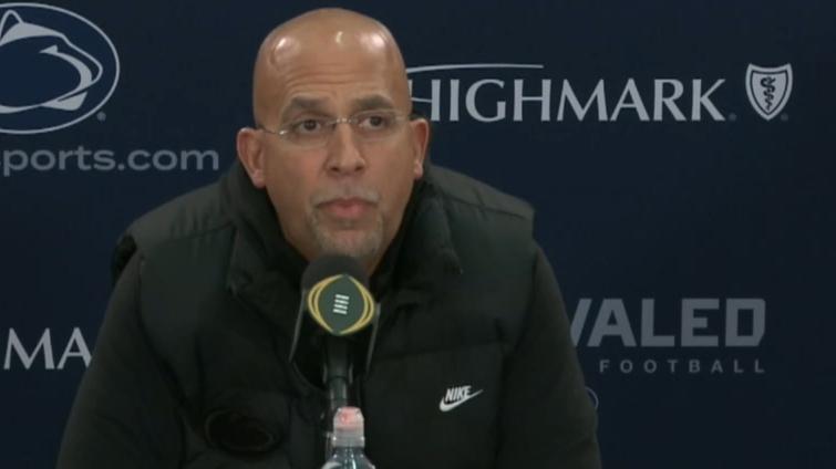 James Franklin speaks out about timing of transfer portal