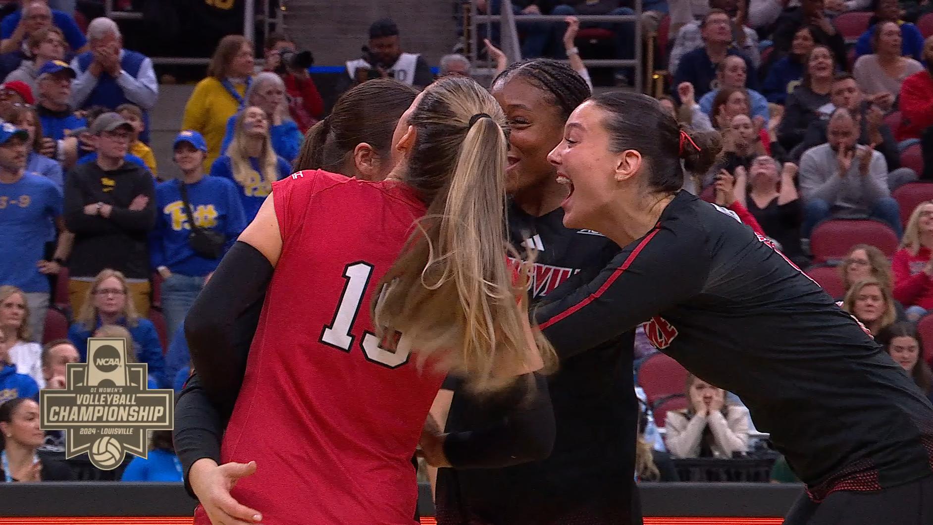 Louisville defeats Pitt to advance to 2nd national championship