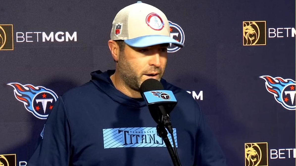 Titans coach angrily defends his team after it gets called soft