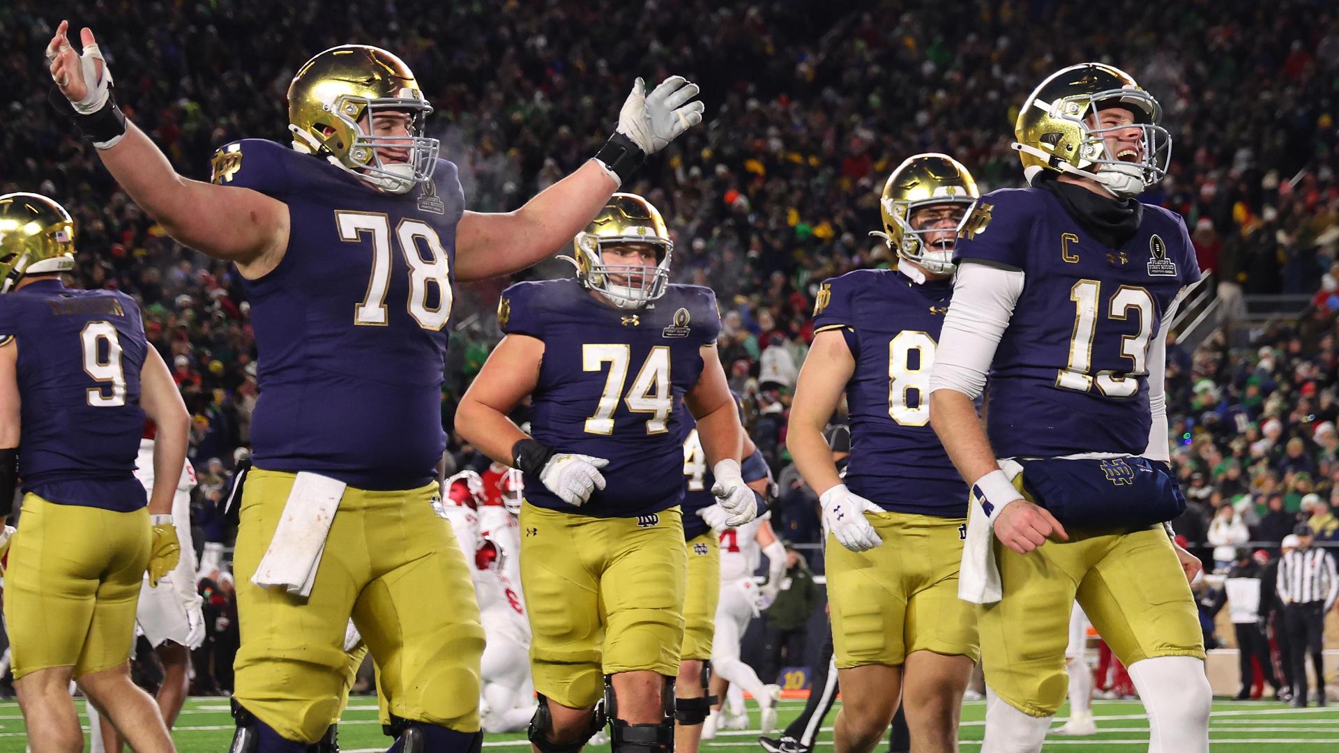 Irish hold off Hoosiers to set up date with Georgia