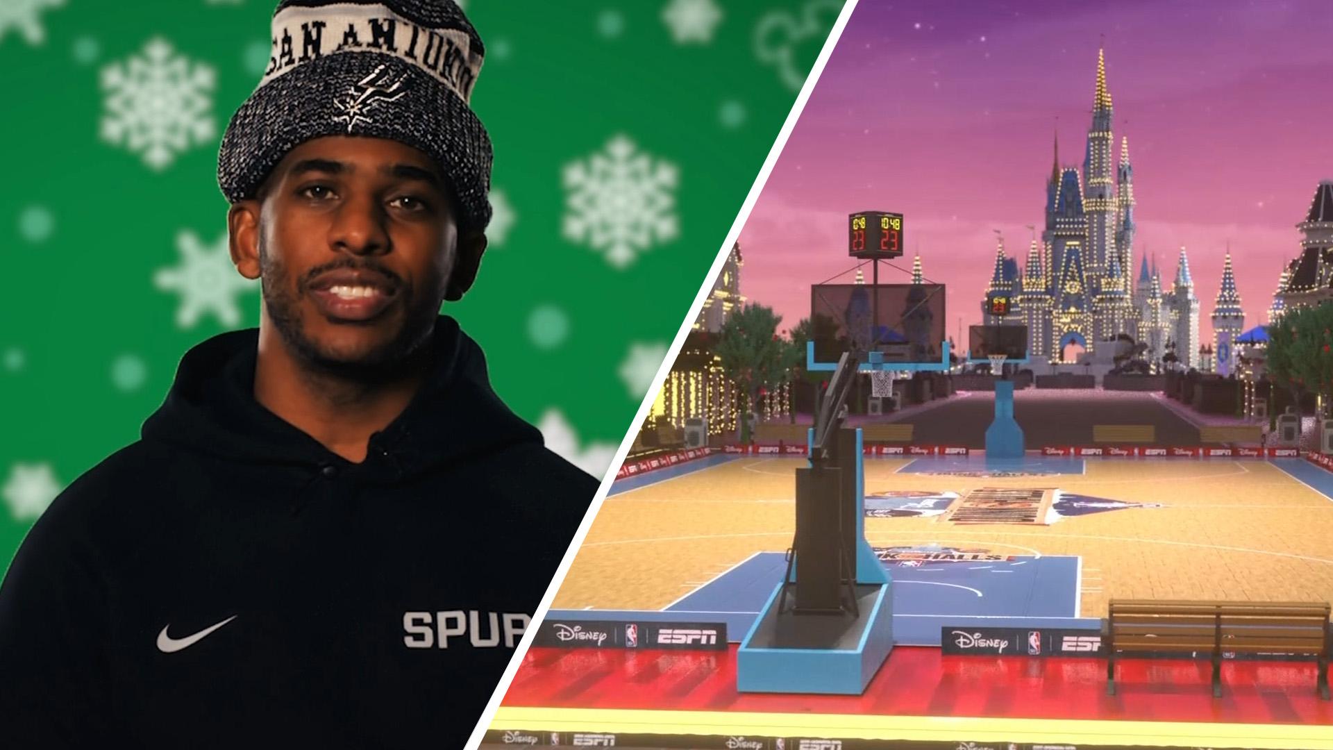 NBA stars share their excitement to play on Main Street in Disney World