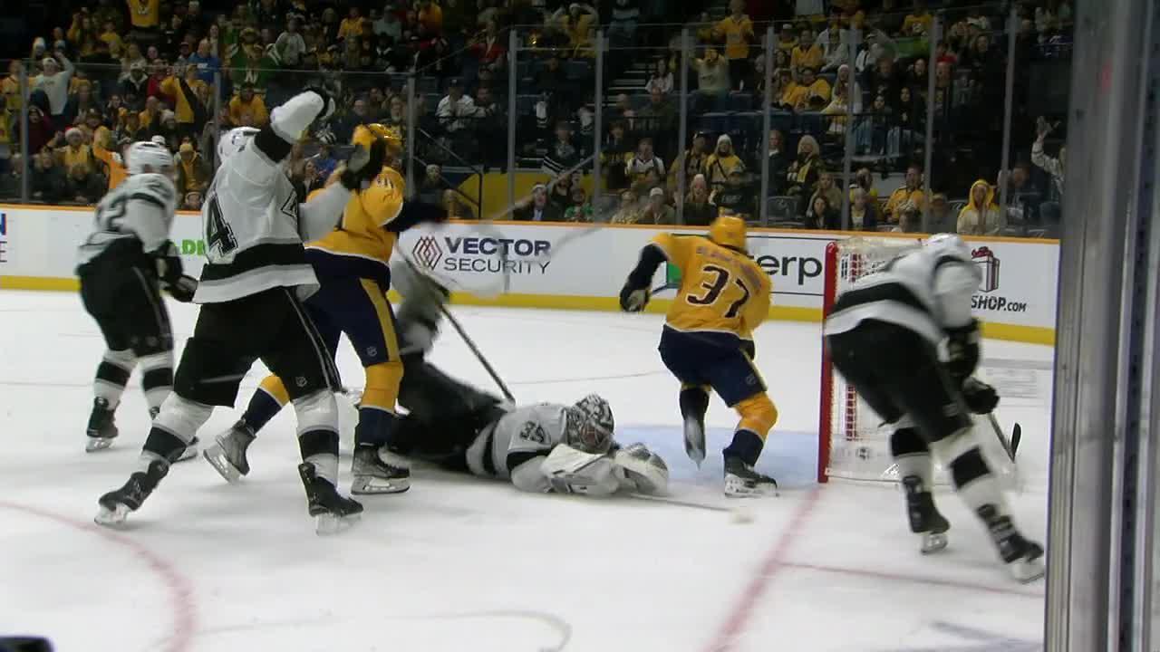 Nick Blankenburg's first goal of the season wins it in OT for Preds