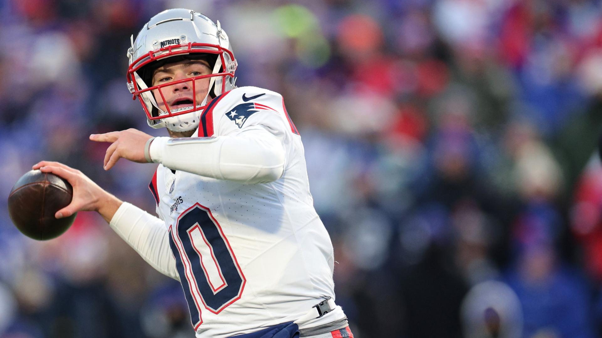 Drake Maye throws absolute dart to Kayshon Boutte for Pats TD