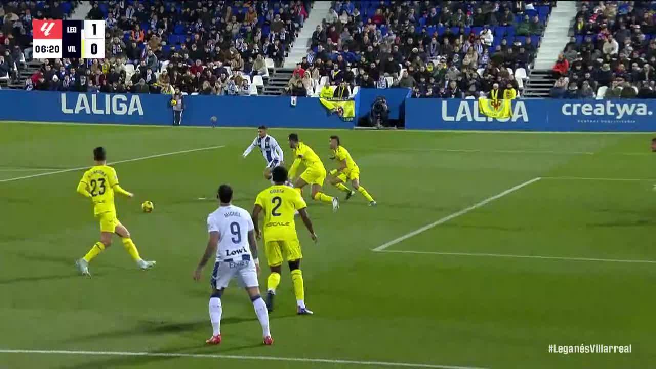 Seydouba Cisse scores goal for Leganés