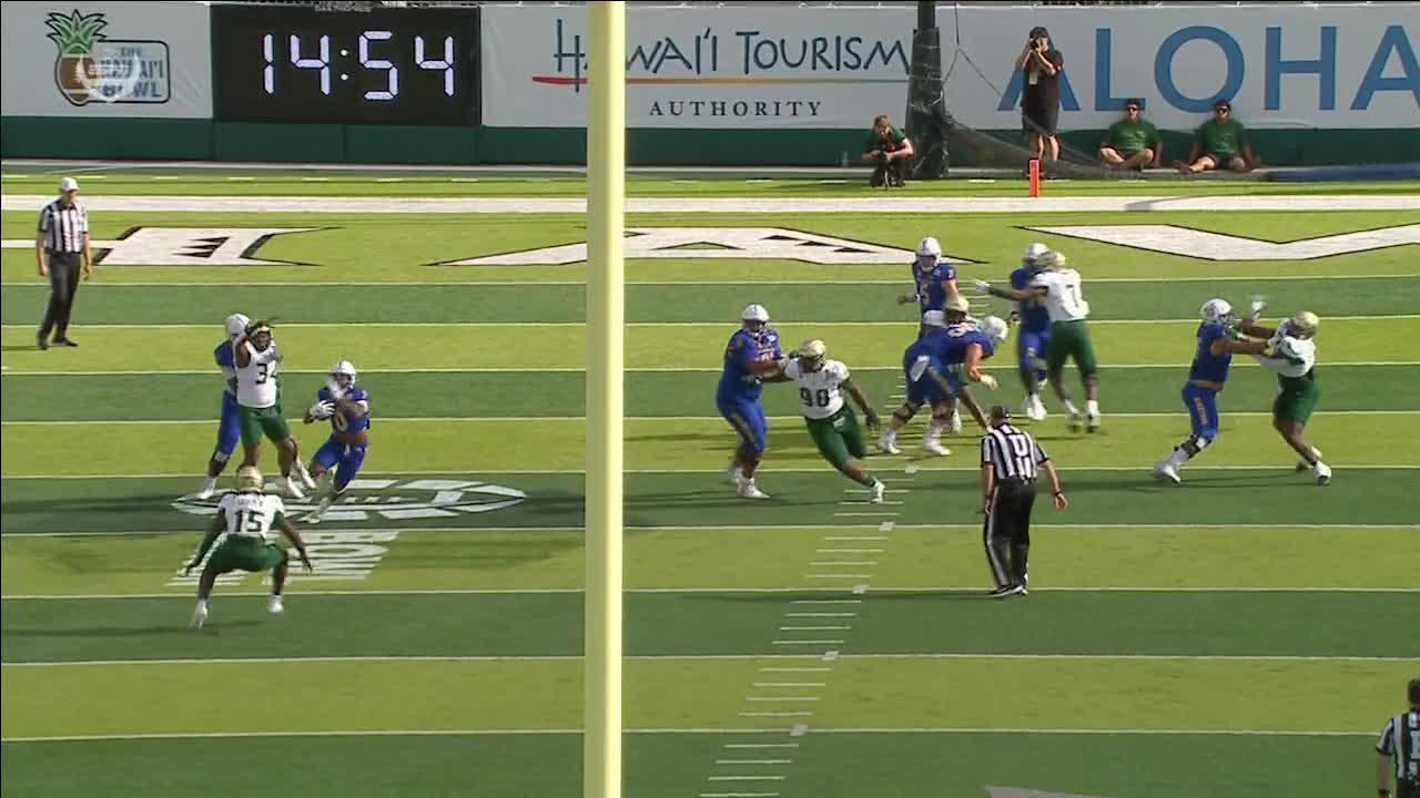 Floyd Chalk IV comes up with big run on first play for San Jose State