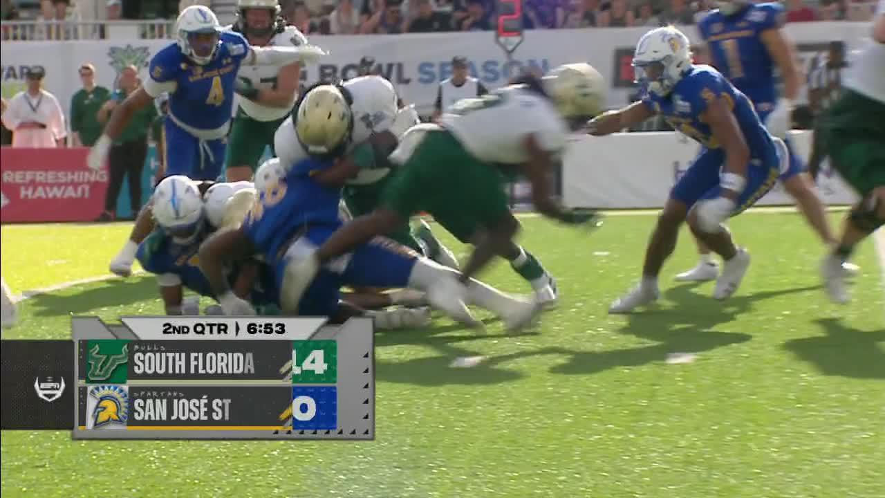 Kelley Joiner's TD run extends South Florida's lead