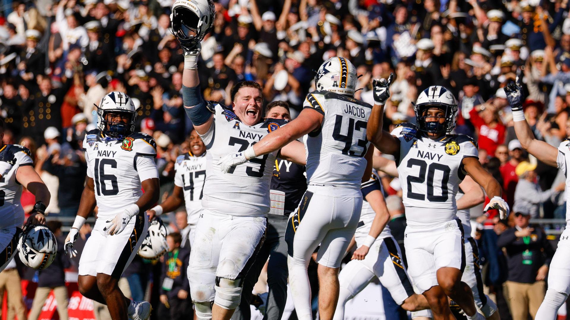 Navy wins Armed Forces Bowl after denying Oklahoma's 2-point conversion