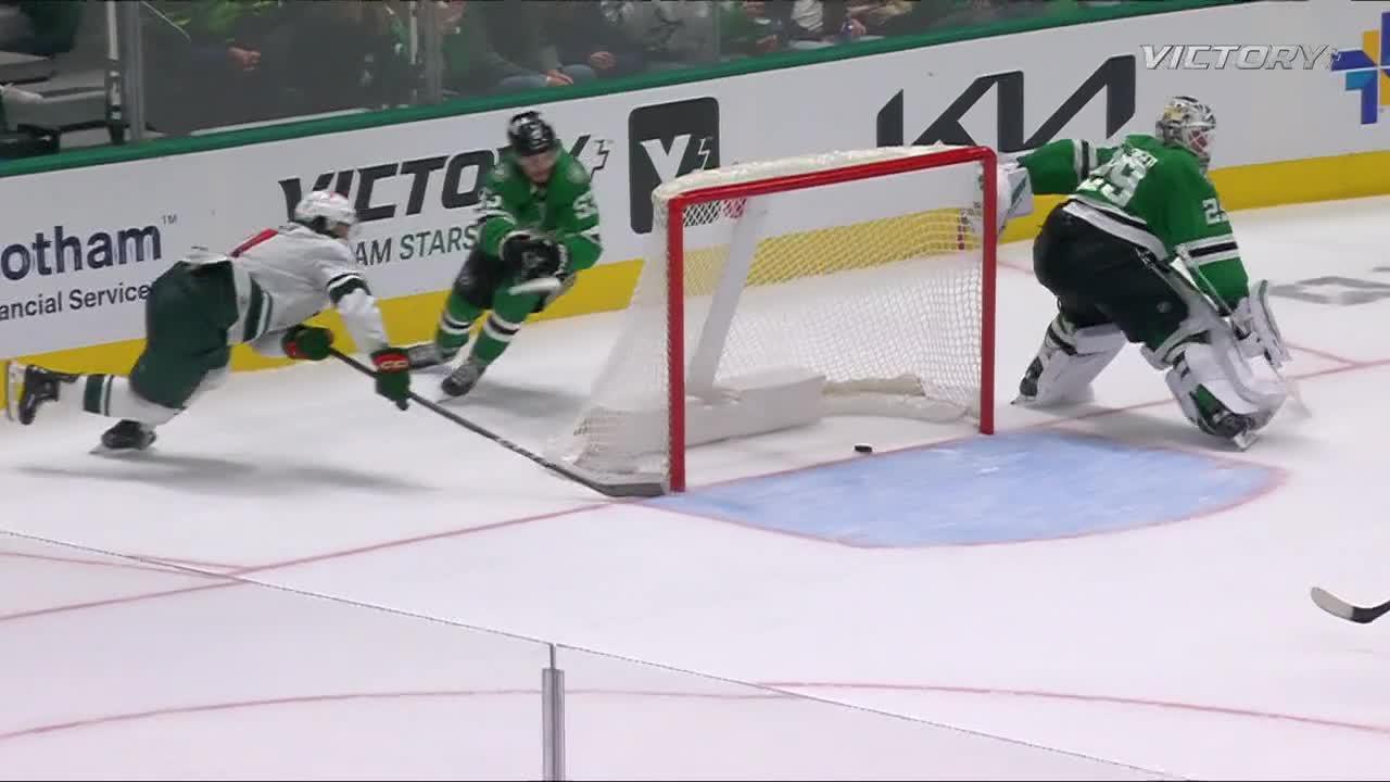 Brock Faber's wraparound goal finishes the Stars in OT