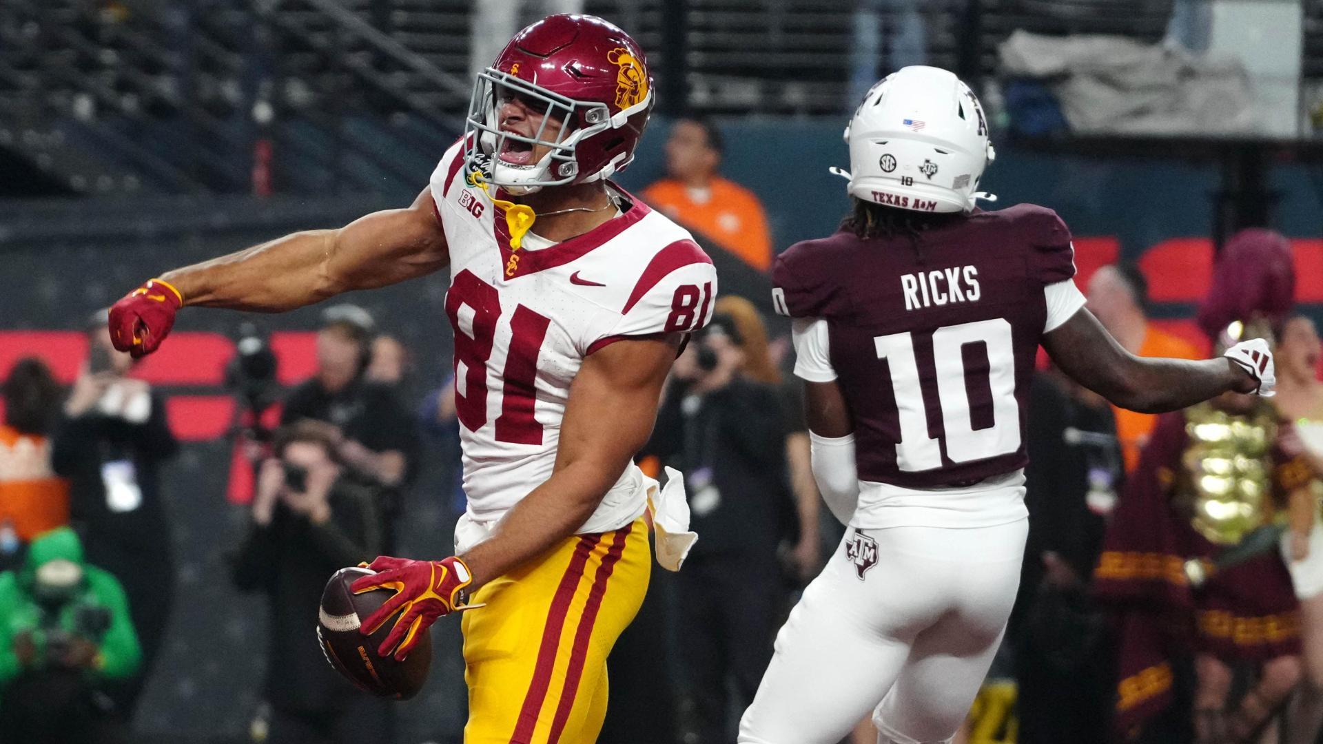 USC marches down field for Las Vegas Bowl win