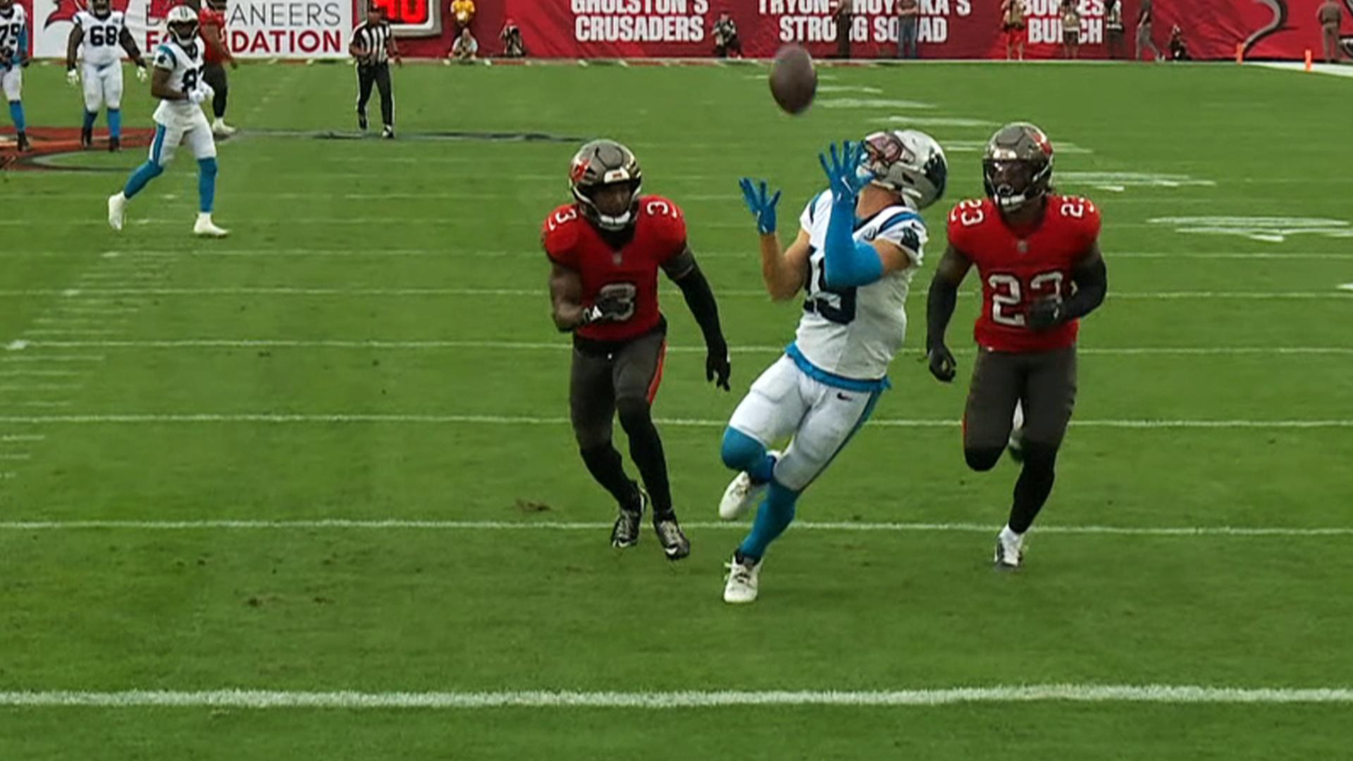 Adam Thielen hauls in 40-yard TD for Panthers