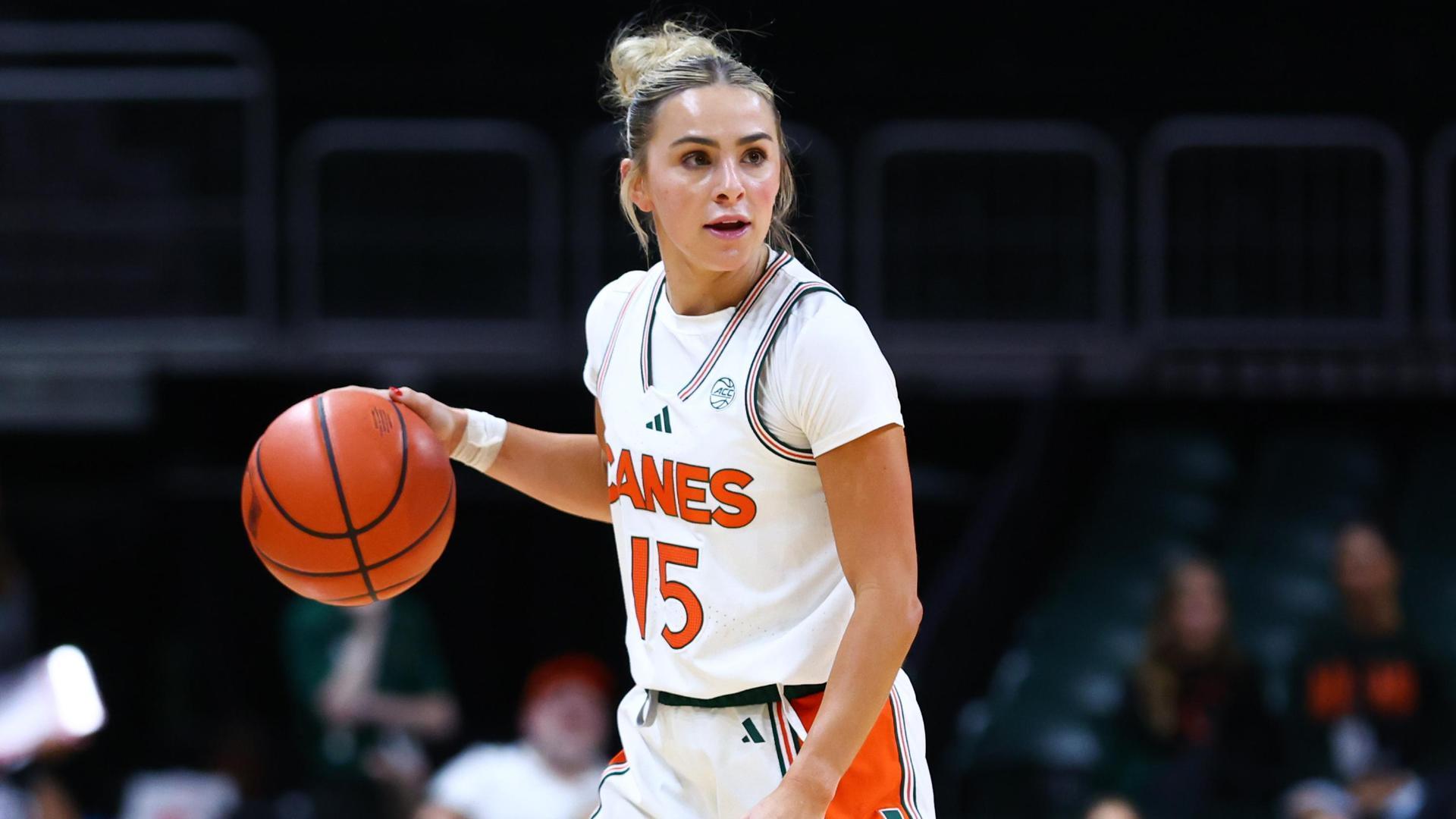 Twin-to-twin connection: Haley Cavinder finds sister Hanna with sweet dime