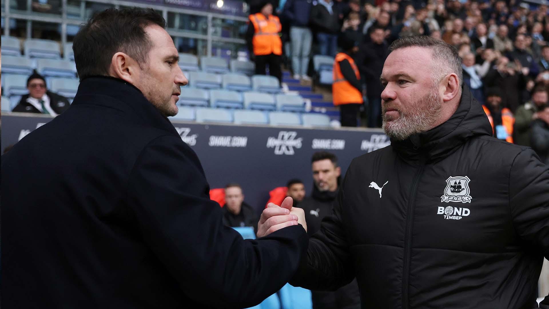 How are Rooney and Lampard's teams performing?