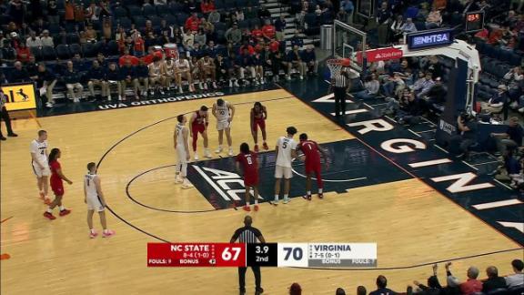 Virginia 70 67 NC State Dec 31 2024 Final Score ESPN