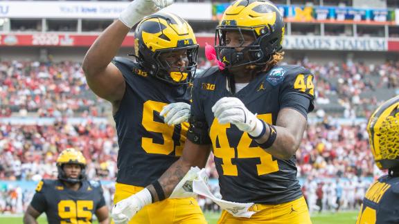 Michigan seals bowl win over Alabama with big 4th-down stop