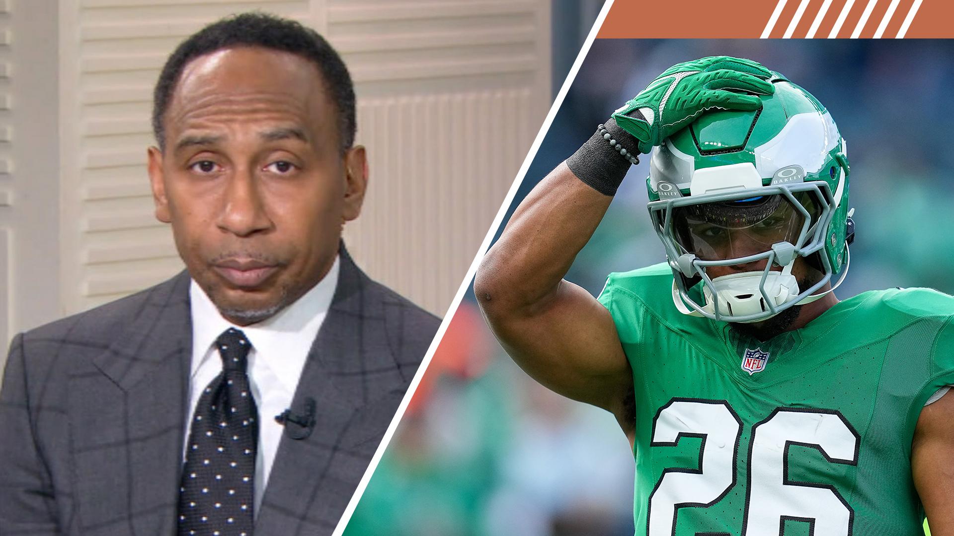 Stephen A. on Eagles benching Saquon: 'I hate this decision'