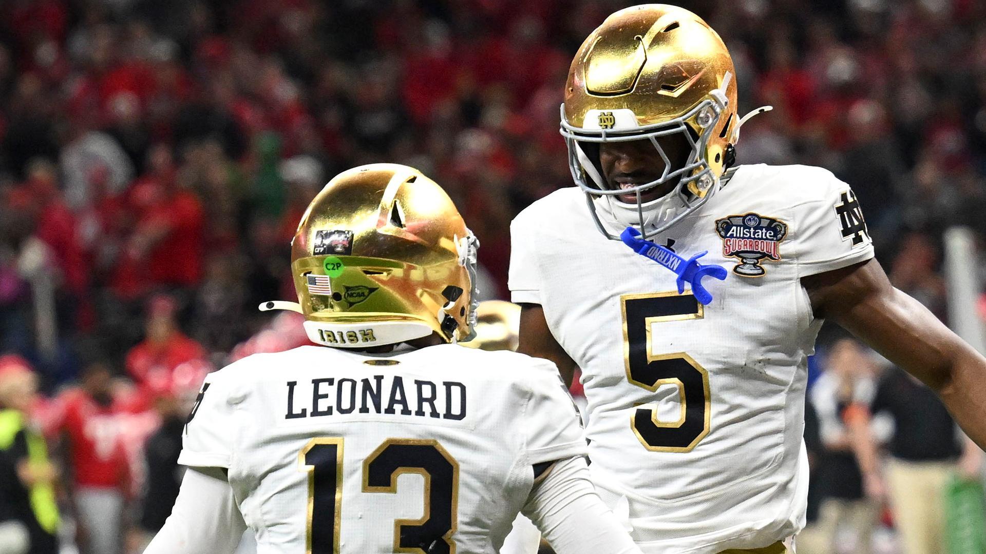 Notre Dame takes commanding lead with 17 points in 54 seconds