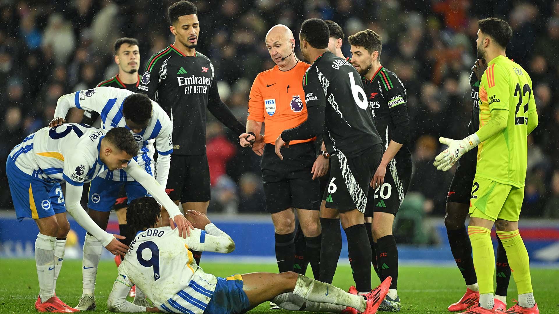 Should Brighton's penalty against Arsenal have been overturned?