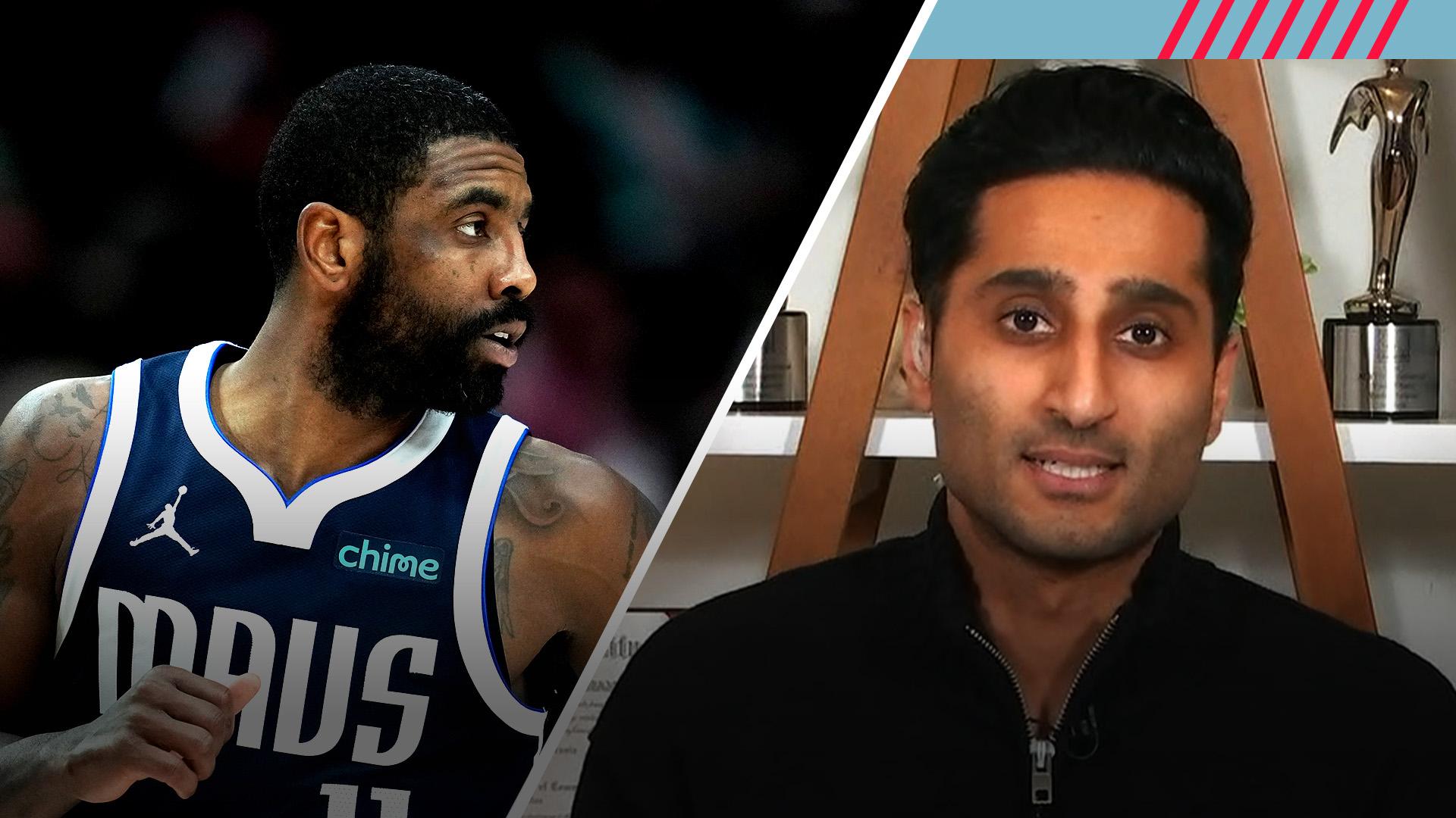 Shams: Mavs optimistic for quick recovery for Kyrie Irving